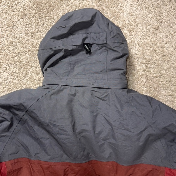 EUC Men’s Eddie Bauer Weatheredge Goose Down Hooded Parka Jacket Size XXL Tall - Picture 7 of 12